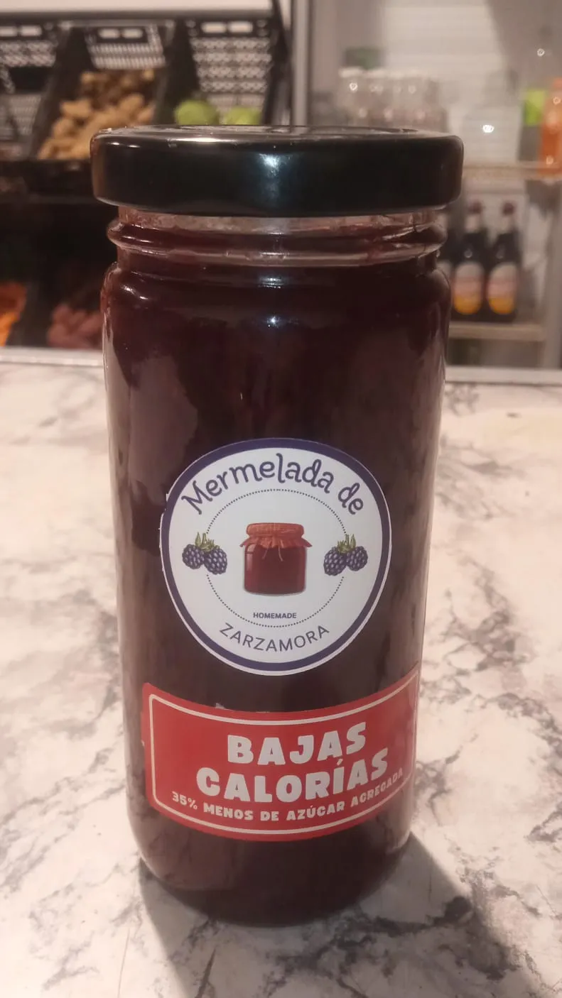 Mermelada bajas calorías de Zarzamora AGRO "Elaboración Propia" x 320gr