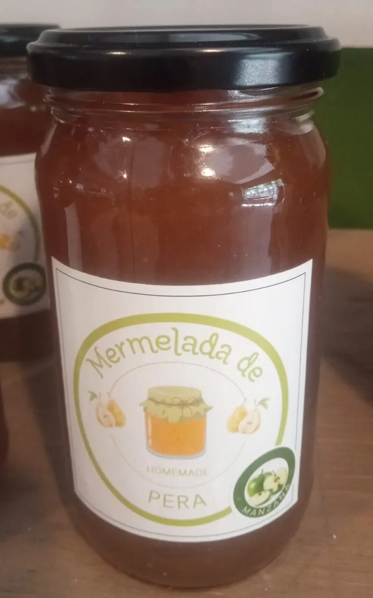 Mermelada de Pera y Manzana con jengibre AGRO "Elaboración Propia" x 420gr
