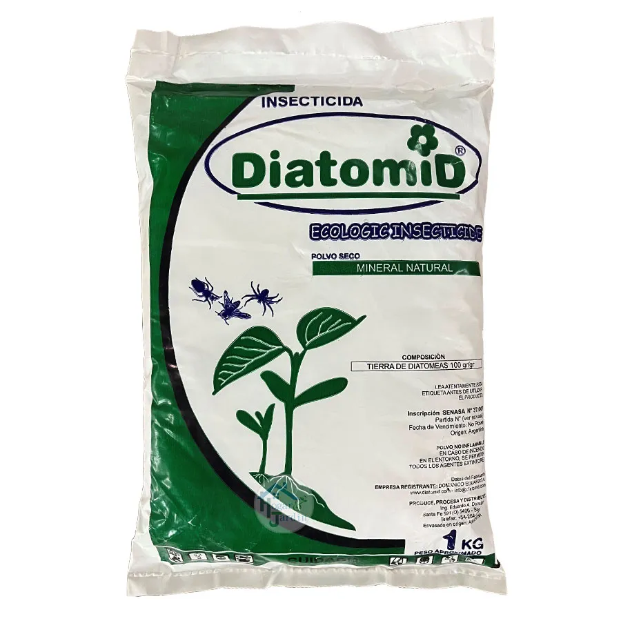 Insecticida Ecológico a base de Tierra de Diatomeas "Diatomid" x 1Kg