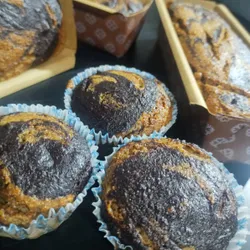 Budín de Banana y Chocolate AGRO (Apto vegano) "Elaboración Propia"