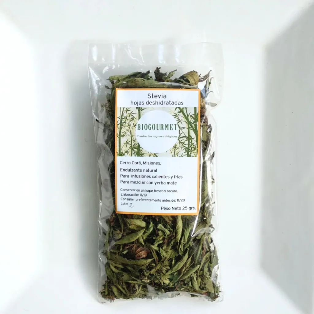 Stevia (hojas deshidratadas) AGRO x 25gr