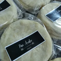 Pan Árabe agroecológico artesanal x 4u. (apto vegano)
